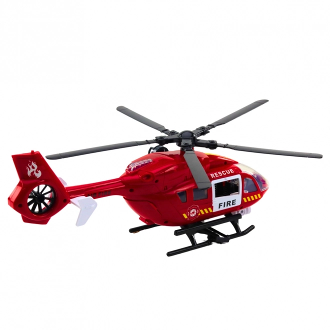 Feuerwehr Hubschrauber mit Licht und Ton