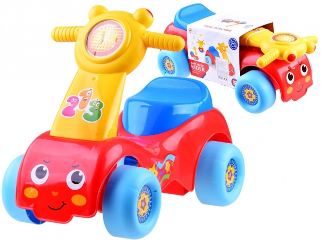 Kinderscooter Rutscher mit Sound