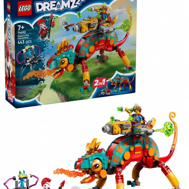 LEGO Dreamzz Mateo und sein feuriger Chamäleon