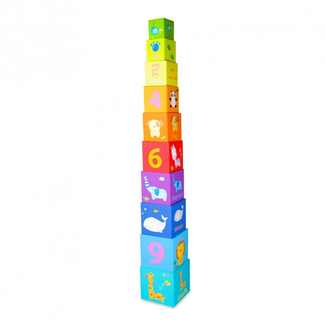 Magic Box Blöcke Puzzle Turm - Classic World