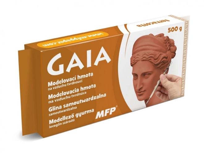 Modelliermasse GAIA Terrakotta 500g