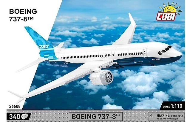 Modellflugzeug Boeing 737-8 von COBI