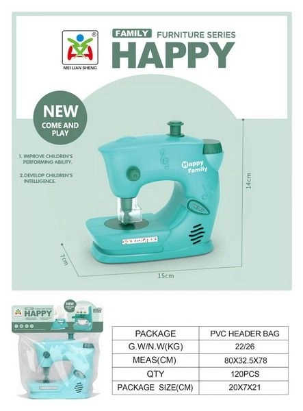 Nähmaschine mit Effekten