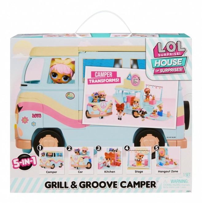 LOL Surprise! Grill & Groove Camping Wohnmobil