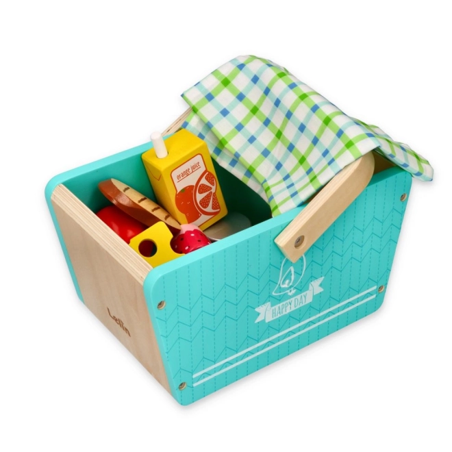 Minzfarbiger Picknick-Set