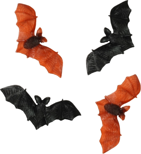 Dekorative Fledermäuse für Halloween, 4 Stk.