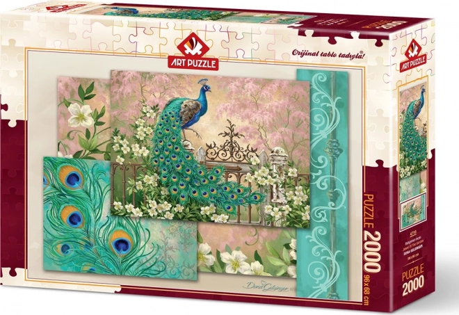 Kunstpuzzle Gartenjuwel 2000 Teile
