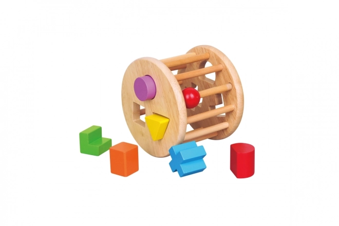 Holzpuzzle Zylinder