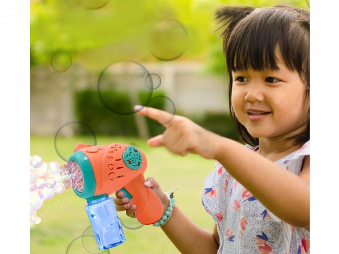 Bunter Seifenblasenpistole für Kinder