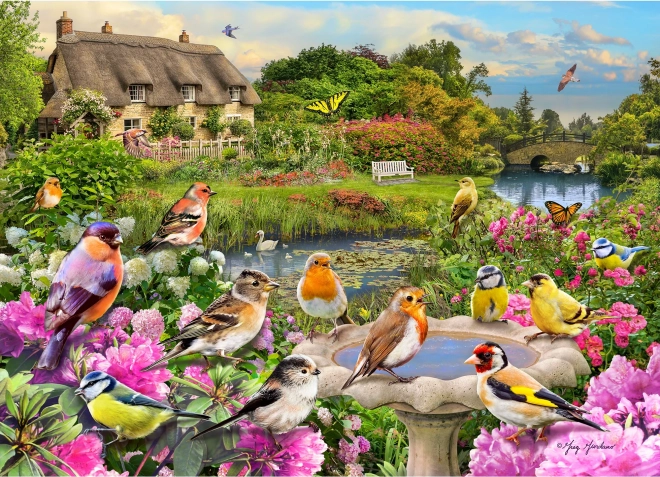 Gibsons Puzzle Gesang der Vögel am Bach 1000 Teile