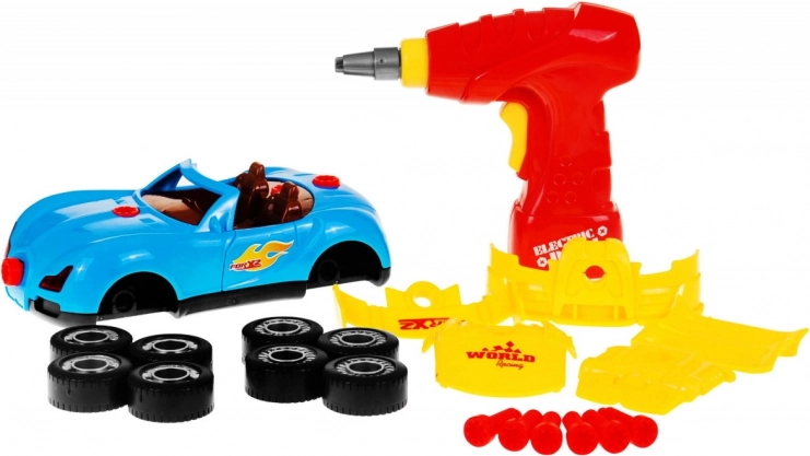 Bohrmaschine mit Batterien