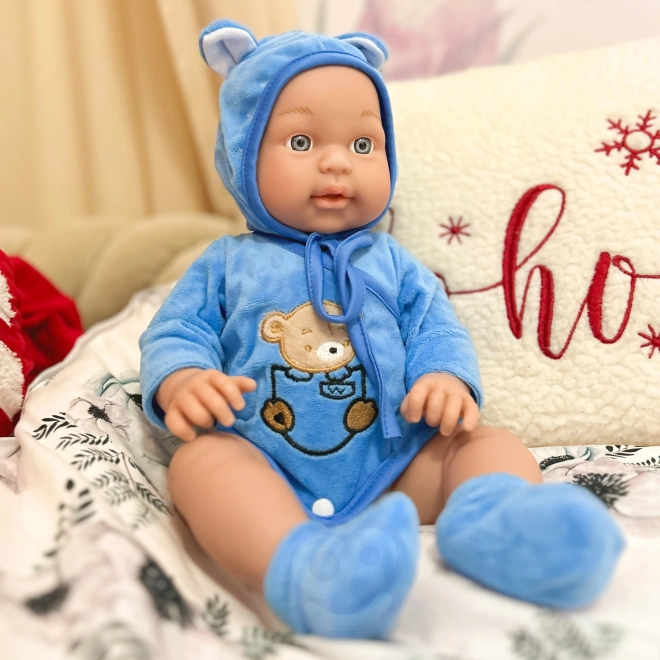 Woopie baby puppe mit bär outfit 46 cm