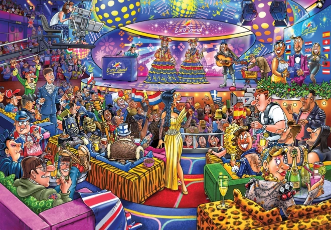 Wasgij Eurovision Puzzle 1000 Teile