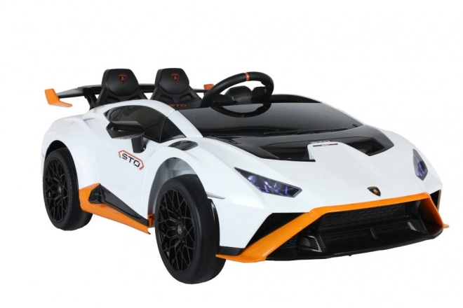 Elektroauto Lamborghini STO Drift Weiß