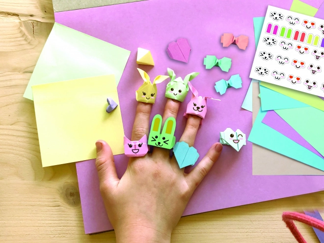 Origami Kreativset Kawaii Schmuck Tiere
