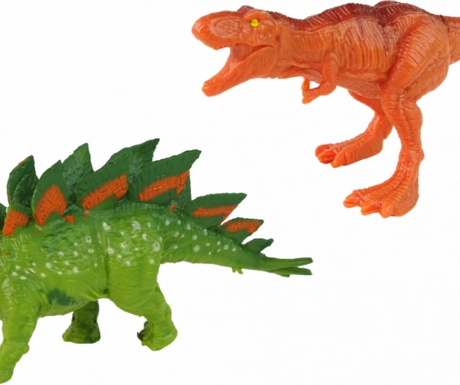 Zwei realistische Dinosaurier-Modelle