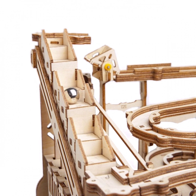 Rokr 3D Holzpuzzle Kugelbahn Parkour