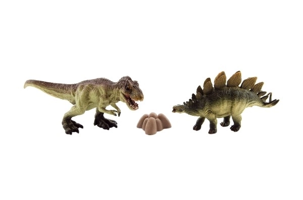 Dinosaurier-Set aus Kunststoff, 8-teilig