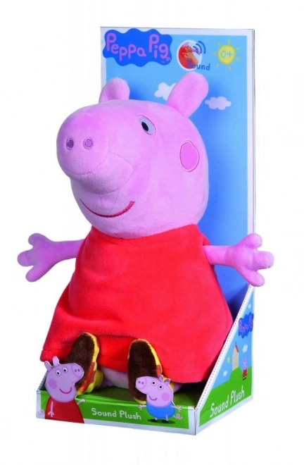 Peppa Pig Plüschfigur mit Sound, 22 cm