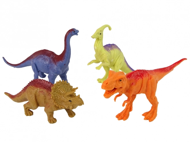 Dinosaurier-Figurenset mit Zubehör 15-teilig