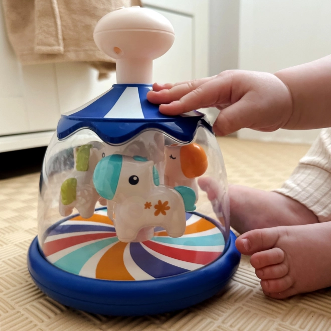 Bunter Kreisel mit Pferdchen von Woopie