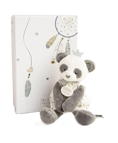 Plüsch-Panda Geschenkset für Babys