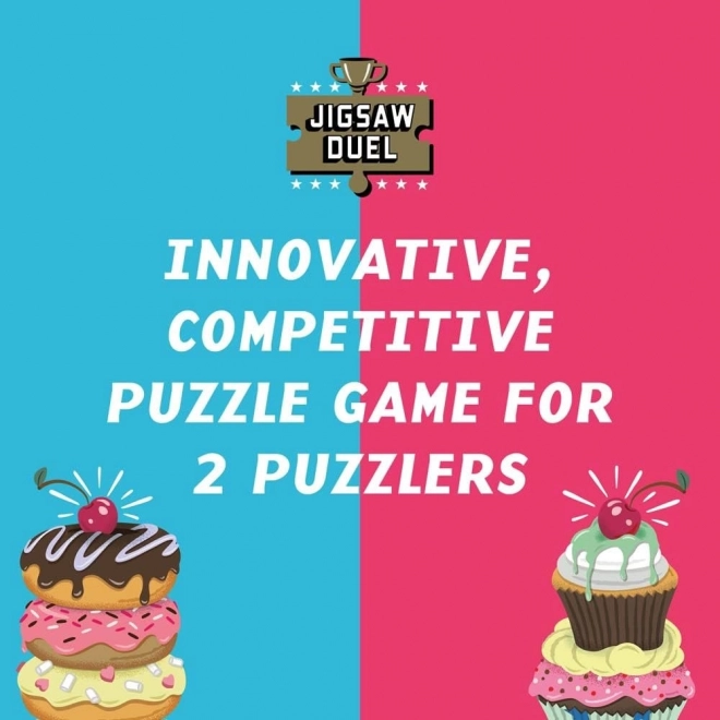 Ridley's Games Puzzle-Duell Süßes Duell: Donut vs Cupcake