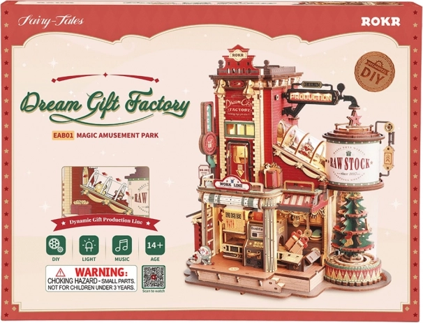 Zauberhaftes Holzpuzzle - Musikbox Geschenke-Fabrik