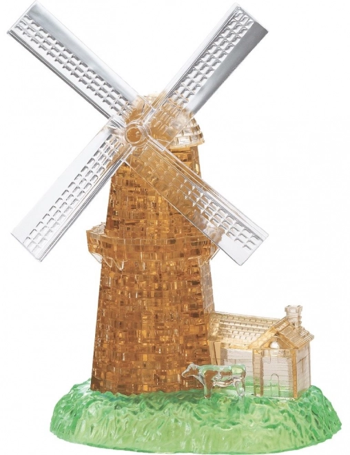 3D Kristallpuzzle Windmühle