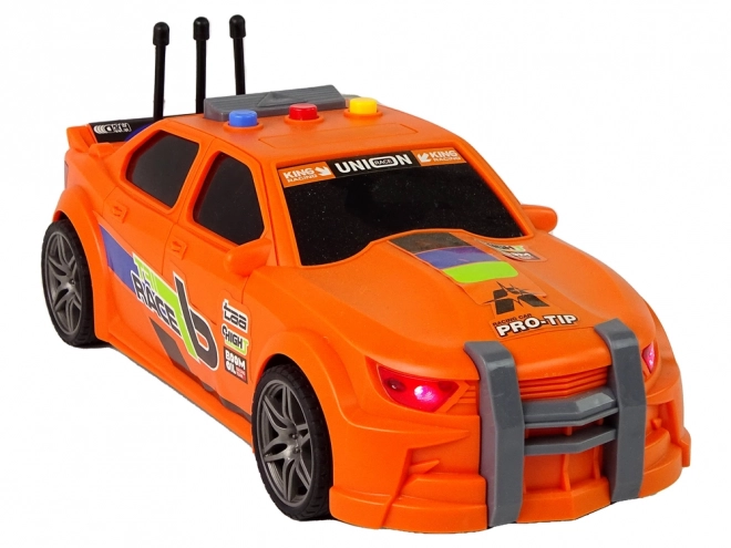 Rennsportwagen 1:16 Orange Sound