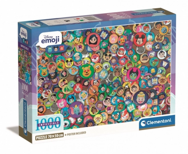 Disney Emoji Puzzle - 1000 Teile Kompakt