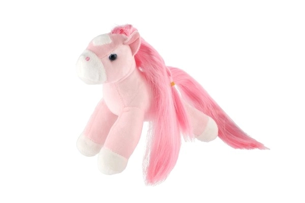 Pinker Plüsch Einhorn in Handtasche