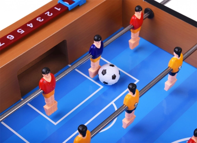 2-in-1 Tischfußball und Air Hockey Spiel