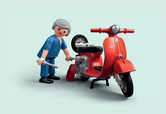 Vespa-Garage der 60er Jahre von PLAYMOBIL