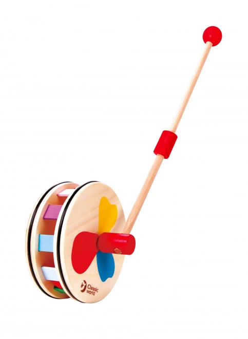 Classic World Regenbogen-Holzschieber