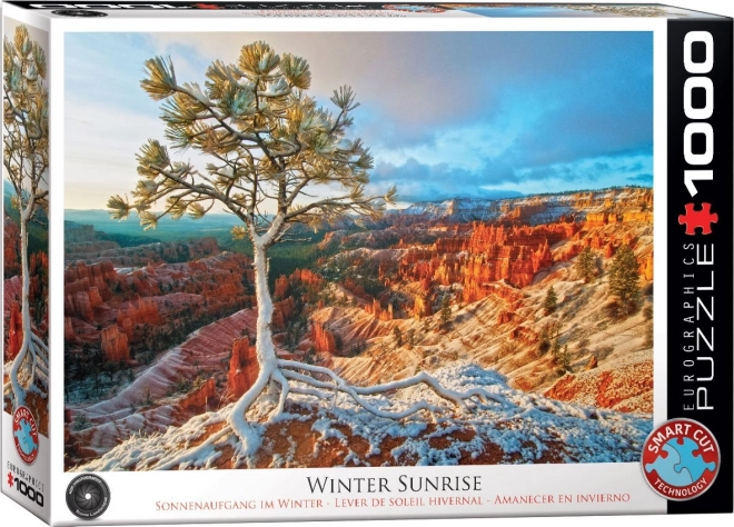 Eurographics Puzzle Winterliche Morgendämmerung Bryce Canyon 1000 Teile