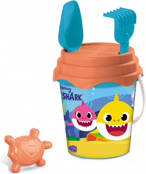 Eimer mit Werkzeug Baby Shark 17 cm