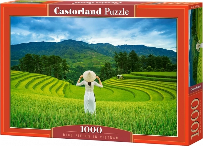 Puzzle Reisterrassen in Vietnam 1000 Teile