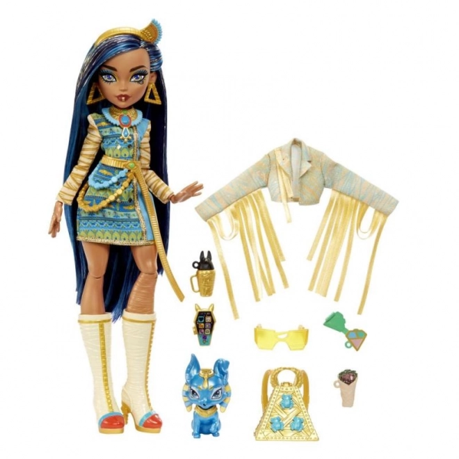 Monster High Cleo de Nile Puppe mit Hund Tut