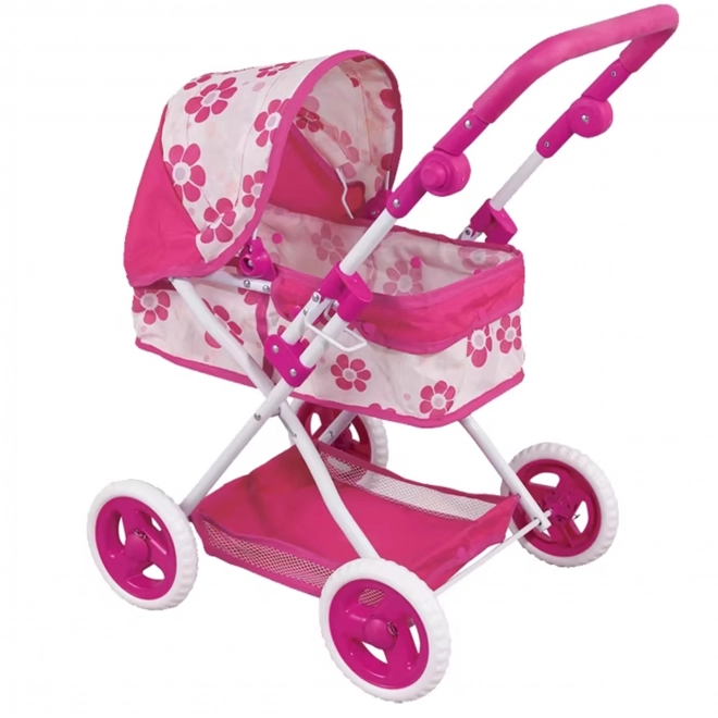Woopie Puppenwagen mit verstellbarem Griff