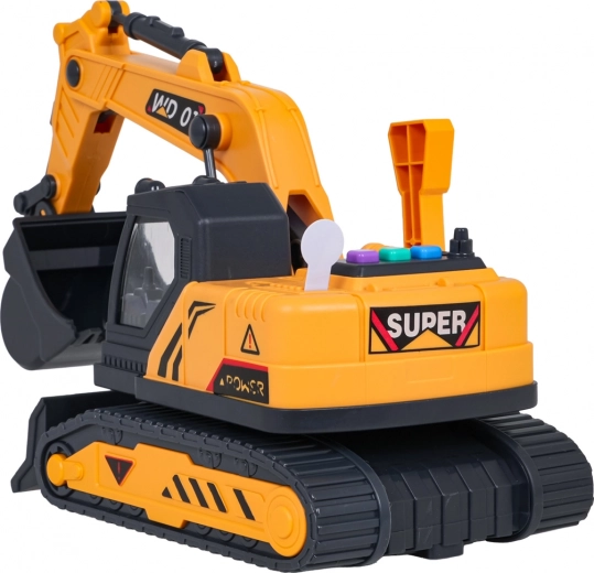 Lichter und Geräusche wie auf einer echten Baustelle