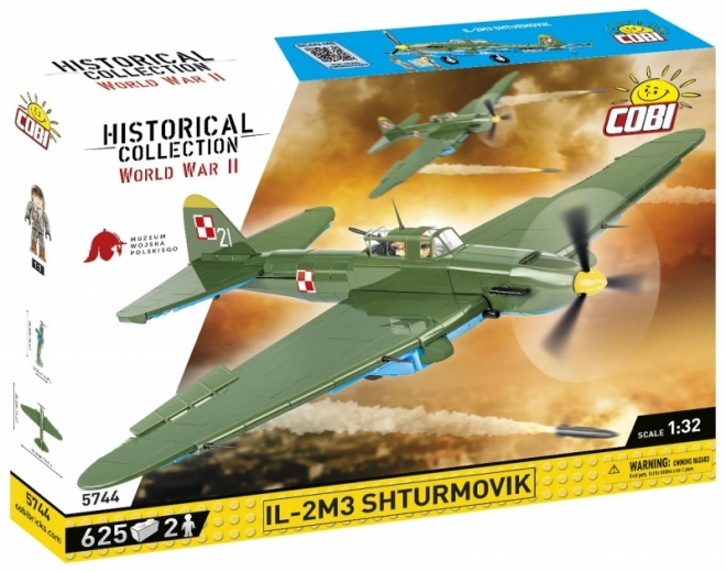 COBI II WW IL-2M3 Šturmovik Bausteinmodell