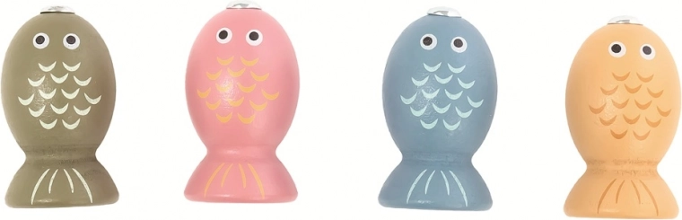 Magnetisches Angeln und niedliche Fische