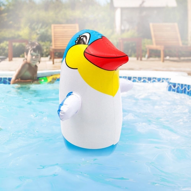 Aufblasbarer stehender Pinguin