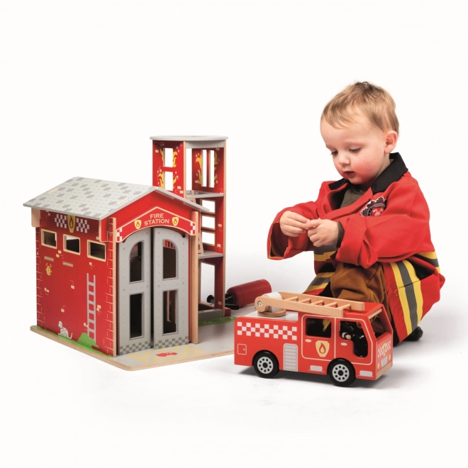 Bigjigs Toys Feuerwehrkostüm für Kinder