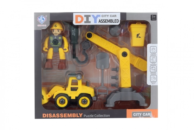 Schraubbares Baukasten-Set mit Spielfigur