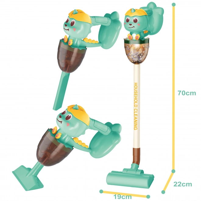 Interaktiver Staubsauger Dino 3-in-1 mit Licht und Sound