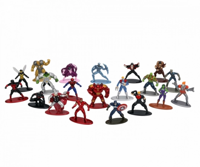 Marvel Metallische Sammelfiguren Nano 20 Stück, Wave 6