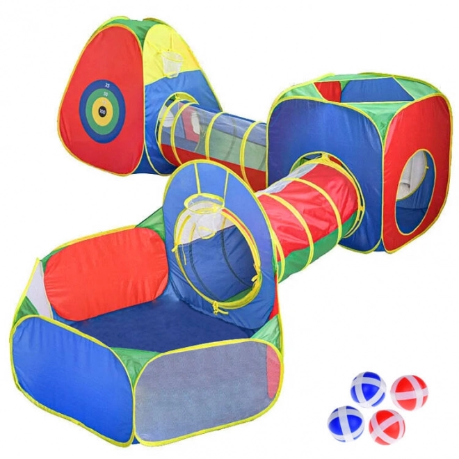 Mega Spielzentrum Zeltset 5-in-1 Tunnelte Zelte ZA4974
