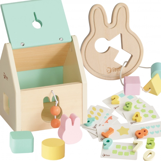 Pastellfarbenes Baby-Set von Classic World – Erste Lernspielzeuge von 12 bis 18 Monaten